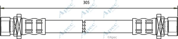 APEC BRAKING Тормозной шланг HOS3692